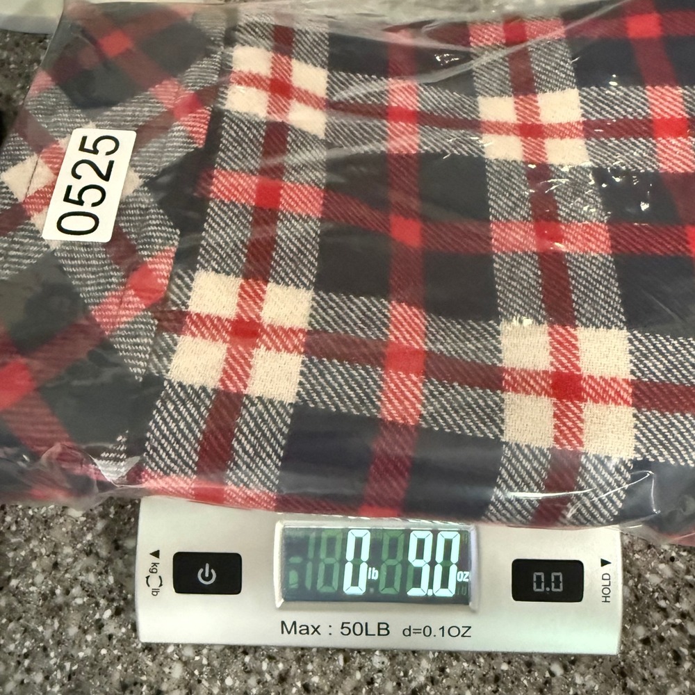 Talbots Womens Navy Red Tartan Plaid Wool Blend Straight Skirt Size 8 Lined 90s - Picture 8 of 8